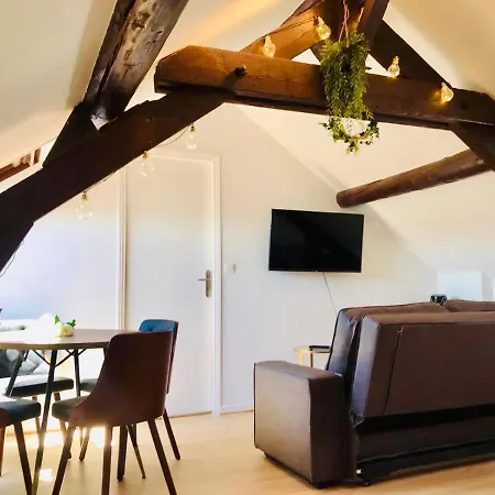 Au Petit Bonheur Appartement Épernay Buitenkant foto